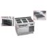 Electric stove 6-burner Bertos E7PQ6M