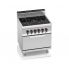 Glass ceramic hob Bertos E7P4/VTR+FE 4-burner with oven 7.5 kW