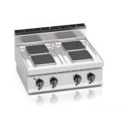 Electric stove Bertos E7PQ4B tabletop 4-burner