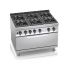 Gas stove Bertos G9F6+T 6-burner with oven (12 kW)