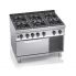 Gas stove Bertos G9F6+FG 6-burner with oven (7.8 kW)