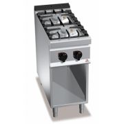 Gas stove 2-burner Bertos G9F2MPW
