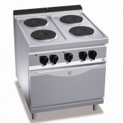 Electric stove 4-burner with oven (3.5 kW) Bertos E9P4 + FE1