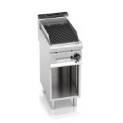 Lava rock gas grill Bertos PLG40ME