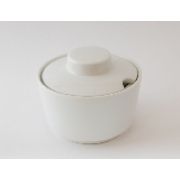 Sugar bowl with lid Lubiana Kaszub Hel 0681 (400 ml, 100 mm)