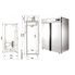 Refrigerated cabinet Polair CV110-G 2 doors