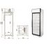 Refrigerated cabinet Polair DM107-S 1 glass door