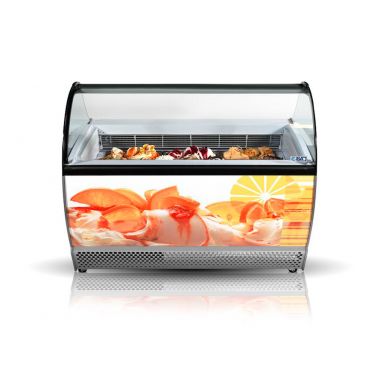 Ice cream display case ISA Isabella