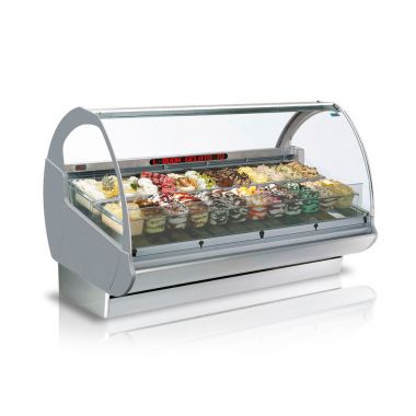Ice cream display case ISA GelatoShow