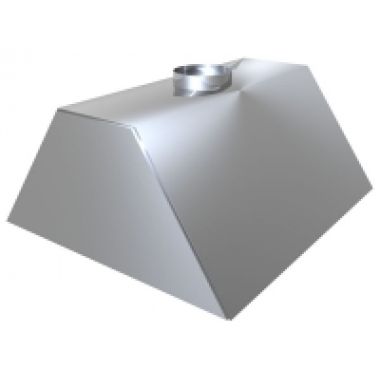 Odsávací kryt s lapačom tukov 800x800x400P