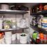 Stainless steel industrial rack with 4 levels 1900x500x1800