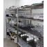 Stainless steel industrial rack with 4 levels 1900x500x1800