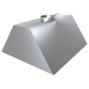 Digestoř s lapačem tuku 1400x1400x400O Digestoř s lapačem tuku 1400x1400x400O