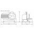Slicer Slicer ESSEDUE 350 Vertical Gear Salami