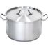 Professional low saucepan made of stainless steel without lid Stalgast 13324