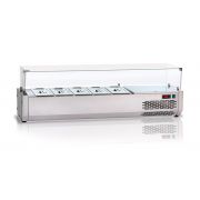 Cooled display case curved glass Tecnodom VR 4180 VС