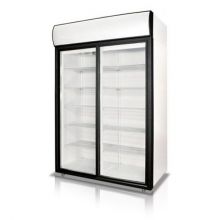 Freezer cabinet Tecnodom AF 12 EKO BT PV 2 glass doors