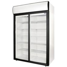 Refrigerated cabinet 2 glass doors Tecnodom AF14MIDPNPV