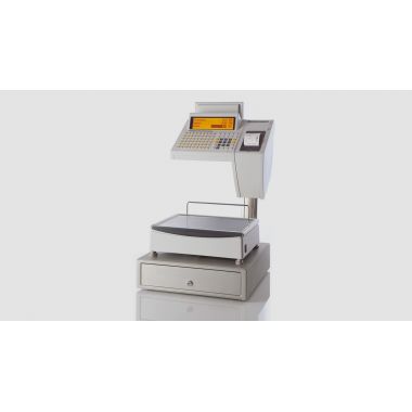 Bizerba SC II 800 Label Printing Scale with 7' Customer Display