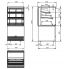 Showcase FRI-JADO Modular Counter 75 Cold square