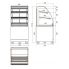 Showcase FRI-JADO Modular Counter 75 Ambient curved