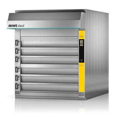 Elektrická patrová trouba bez nakládacího zařízení 4 úrovně MIWE ideal e+