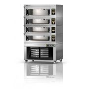 Poschodová rúra so skriňou na kysnutie MIWE condo 4.1208