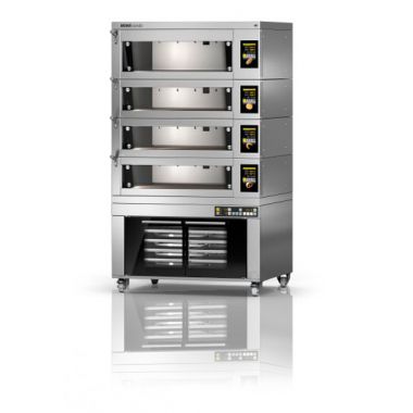 Palubní trouba s kynovací skříní MIWE condo 4.1208