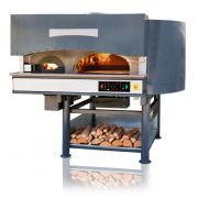 Rotační pizza pec MORELLO FORNI MRE 110 kombinovaná (dřevo + elektřina)