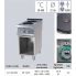Electric stove RM GASTRO SP740E