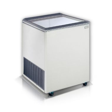 Chest freezer straight hinged glass Crystal EKTOR 16 HGL