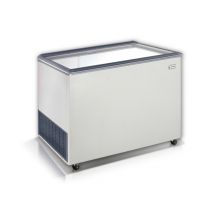 Chest freezer straight hinged glass Crystal EKTOR 36 HGL