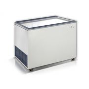 Chest freezer straight hinged glass Crystal EKTOR 56 HGL