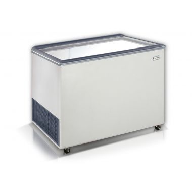 Trubicový mrazák rovný výklopný skleněný Crystal EKTOR 56 HGL