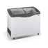 Chest freezer curved glass Crystal VENUS 26 SGL NEW LINE