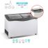 Chest freezer curved glass Crystal VENUS 36 SGL NEW LINE