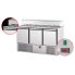 Refrigerated table TECNODOM SL 03 VD 3 doors