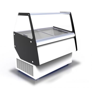 Soft serve ice cream display case Crystal ATHENA 13