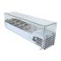 Refrigerated display case for topping GoodFood GF-VRX1400/330-H6C