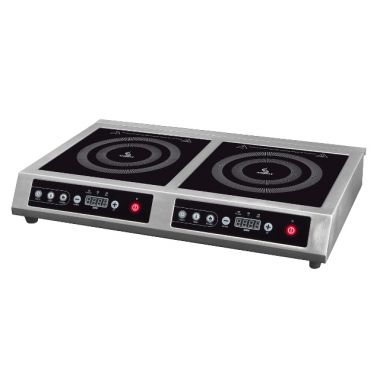 Indukčný varič 2 horáky Airhot IP7000 D