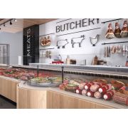 Refrigerated display case Costan VELVET N CURVE