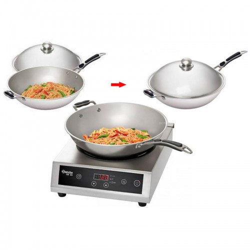 Frying pan WOK (WOK) for induction IW35 Bartscher 105981 buy